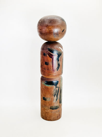 K25235 - Sosaku Contemporary Kokeshi by 沙緒 Sao