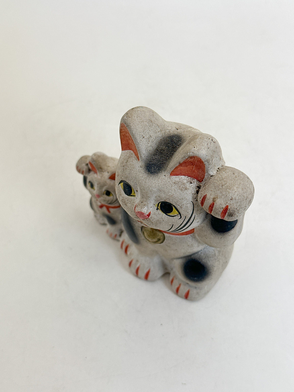 FT616 - Maneki Neko Tsuchi Ningyō  土人形
