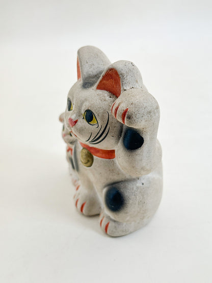 FT616 - Maneki Neko Tsuchi Ningyō  土人形