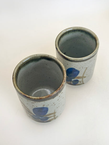 TB173 - Mashiko-yaki Yunomi Cups 湯吞 益子焼