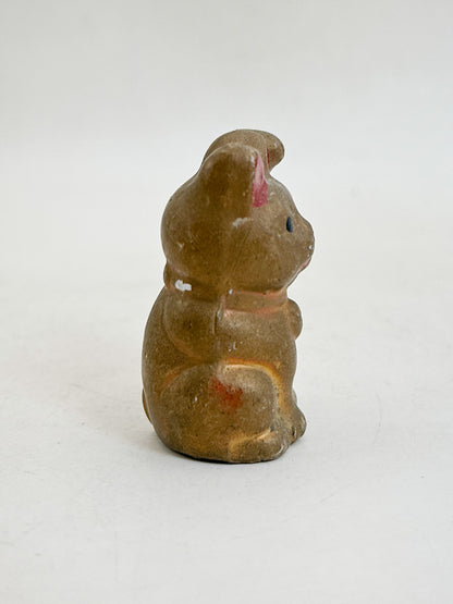FT612 - Maneki Neko Clay Figurine 土人形