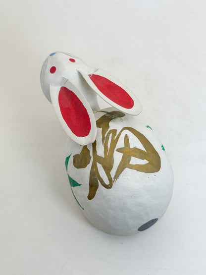 FT589 - Folk Craft Rabbit Hariko 倉敷張子