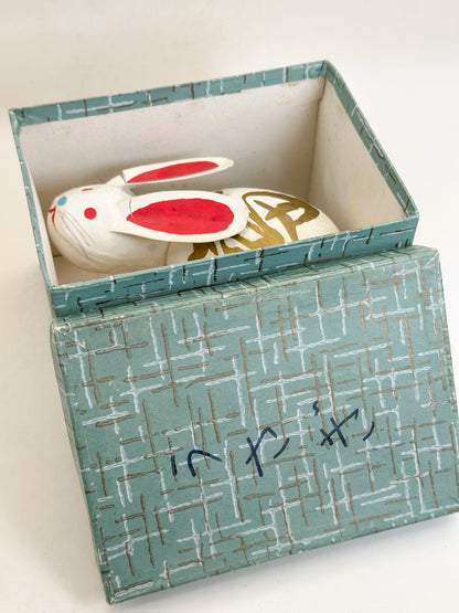 FT589 - Folk Craft Rabbit Hariko 倉敷張子