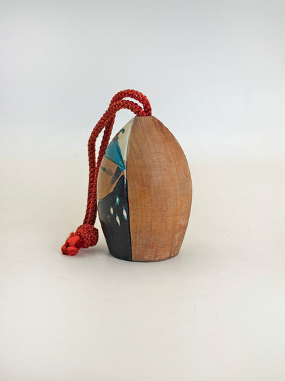 CB173 - Dorei Wooden Bell from  Oshima Island 大島