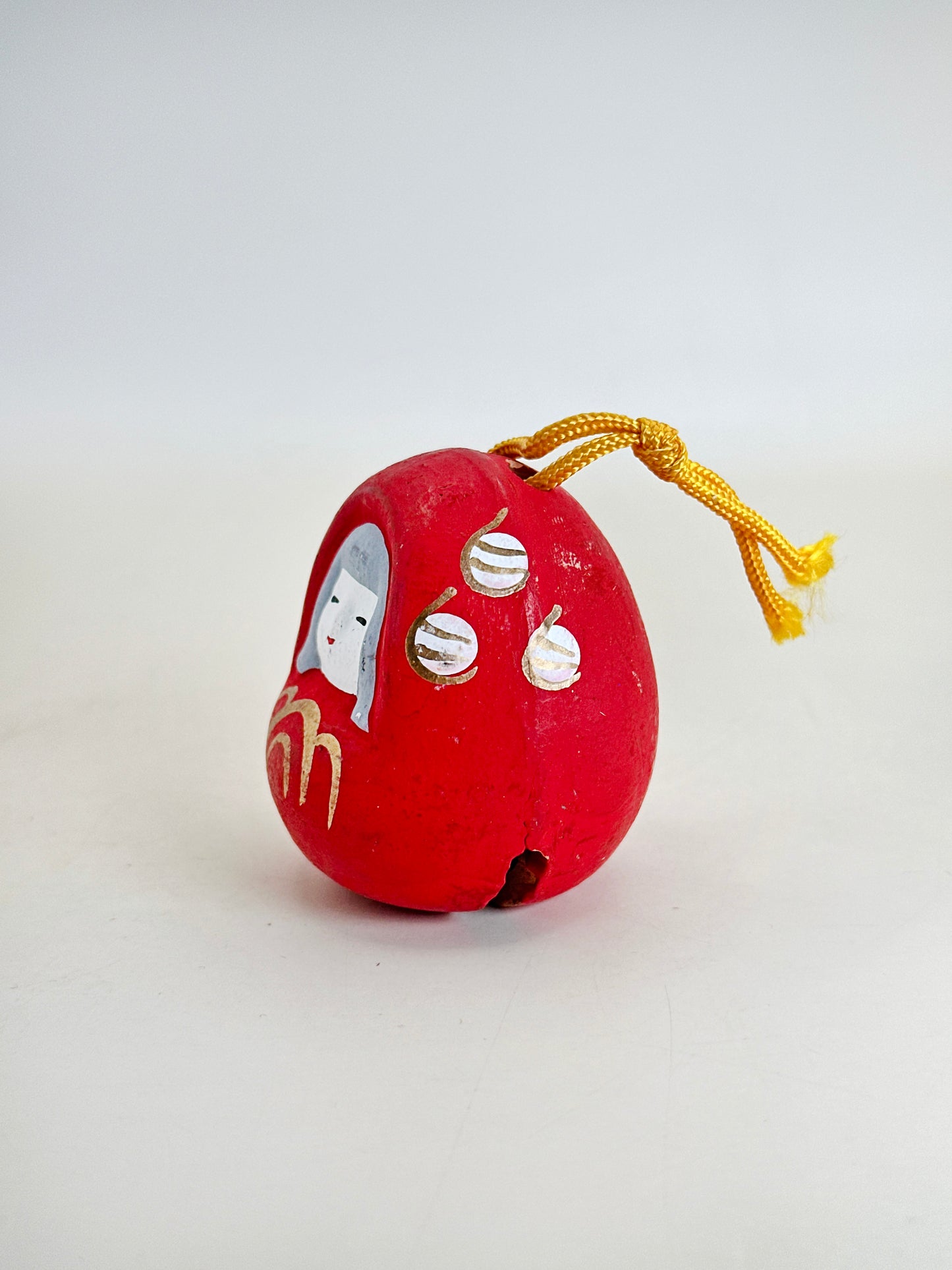 CB174 - Dorei Clay Bell of Hime-daruma 姫だるま