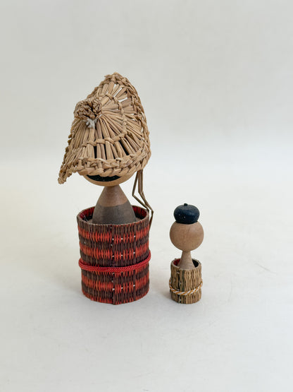 K20176 - Sosaku Kokeshi set from Tōhoku