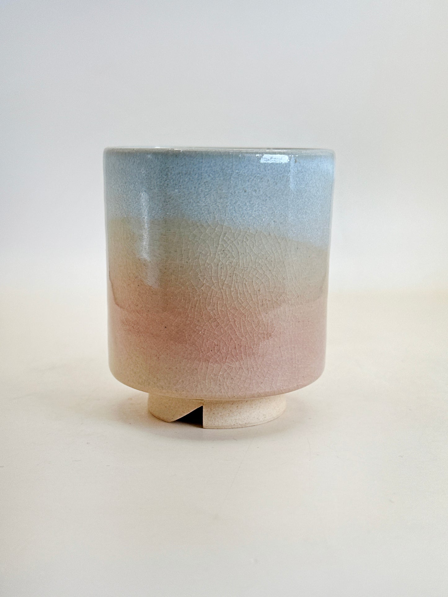 TB174 - Japan Hagi-yaki yunomi / tea cup 萩焼