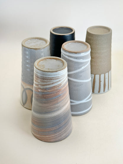 TB175 - Set of 5 small Kikōhai tea cups 亀甲杯