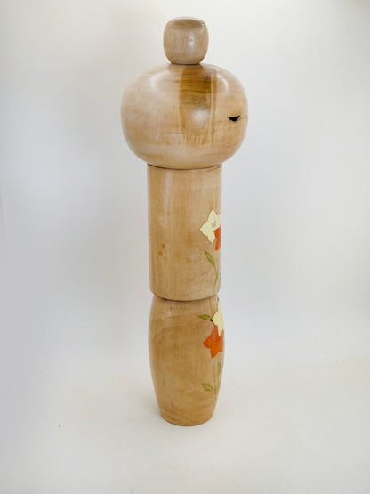 K30046 - Sōsaku Kokeshi by Kishi Sadao 岸貞男