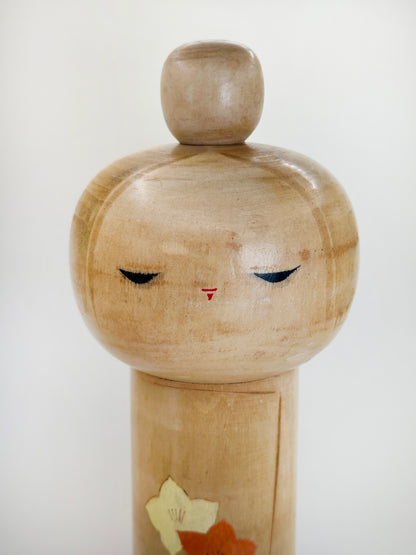 K30046 - Sōsaku Kokeshi by Kishi Sadao 岸貞男