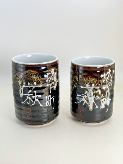 TB177 - Tea Cup Set from Hagi Castle Town 萩城城下町