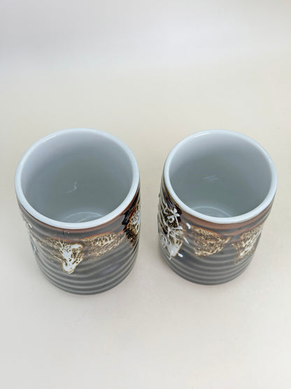 TB177 - Tea Cup Set from Hagi Castle Town 萩城城下町