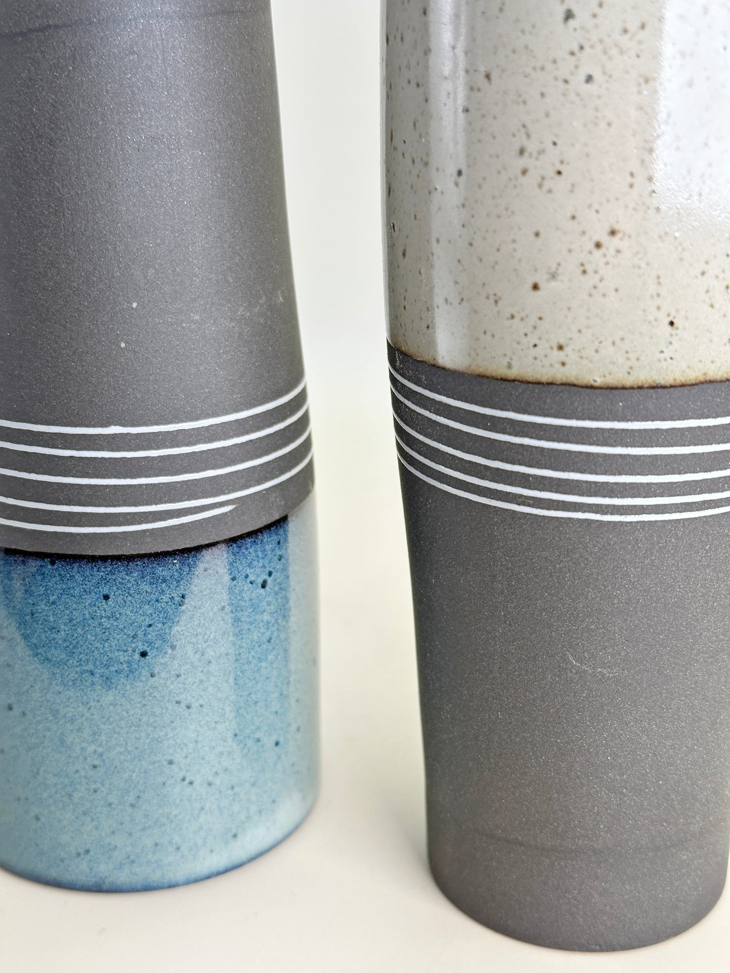 TB178 - Long Pair Cups Mino-yaki 美濃焼