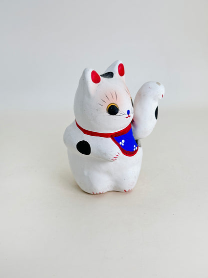 FT325 - RARE Takasaki Hariko Maneki-neko Lucky Cat 高崎張子