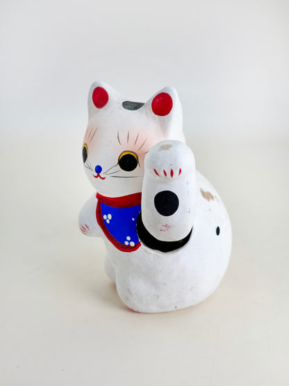 FT325 - RARE Takasaki Hariko Maneki-neko Lucky Cat 高崎張子