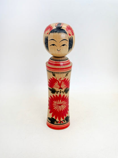 K18154 - Naruko kokeshi by Koyama Kesaki 小山今朝記