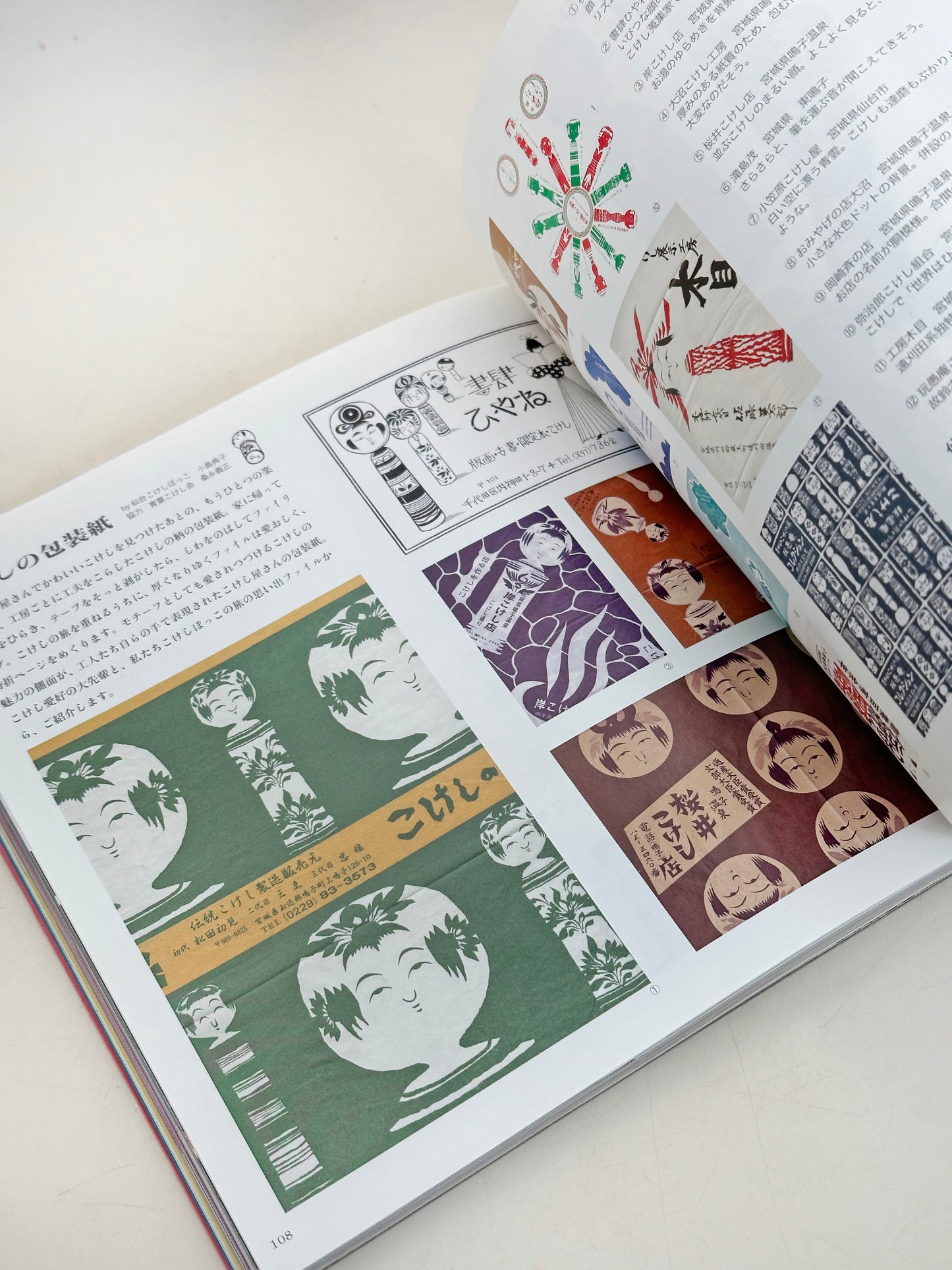BK22 - Traditional Kokeshi Designs book 伝統こけし