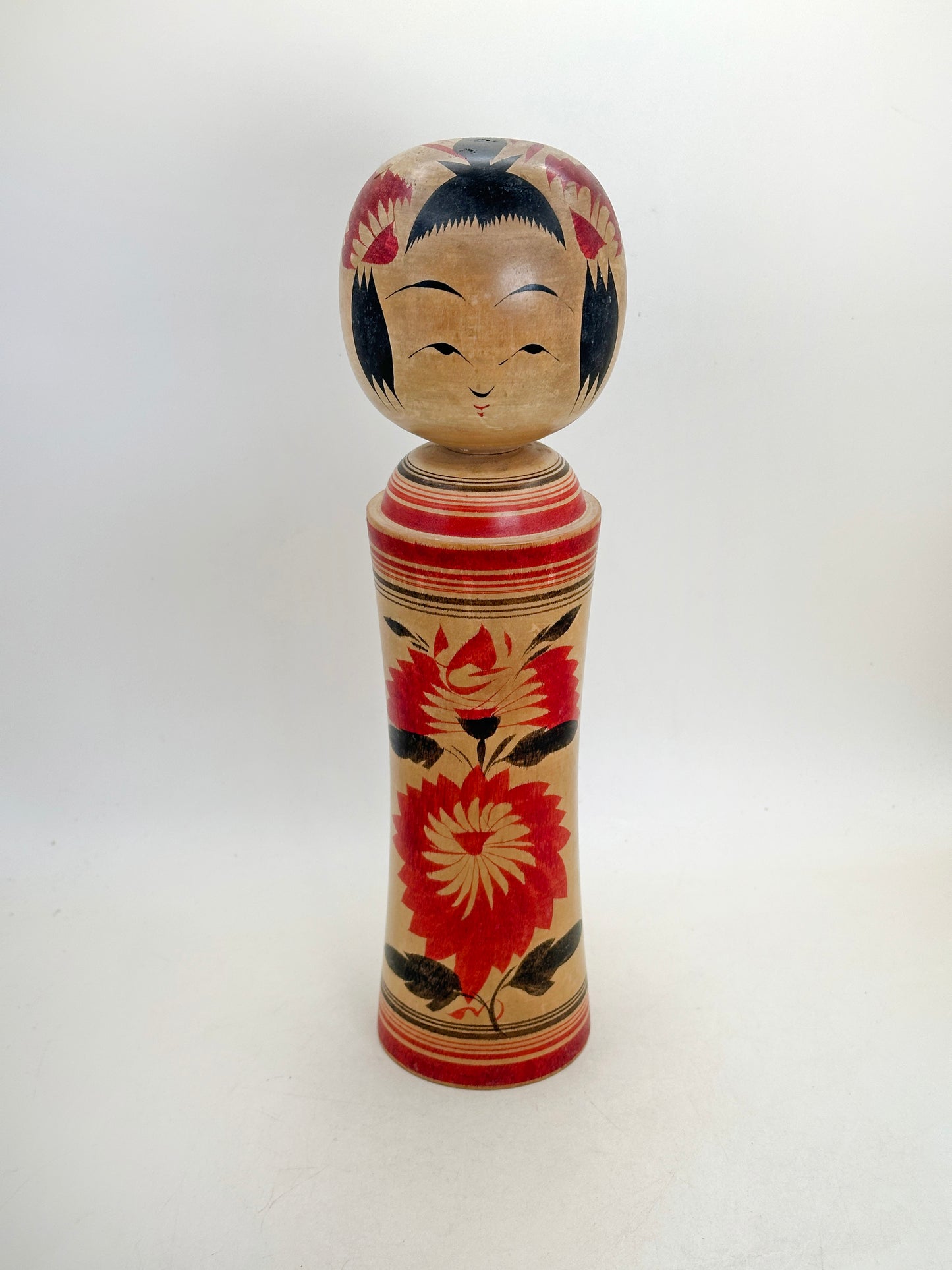 K25177 - Naruko Kokeshi by Toshio Sato 佐藤俊夫