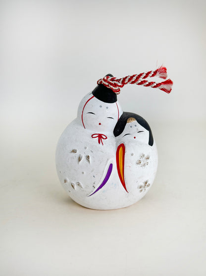 CB180 - Dorei Clay Bell – Hina Doll Yakushigama 薬師窯