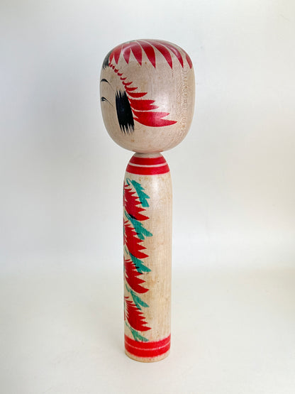 K25119 - Togatta Kokeshi by Tetsuro Sato 佐藤哲郎