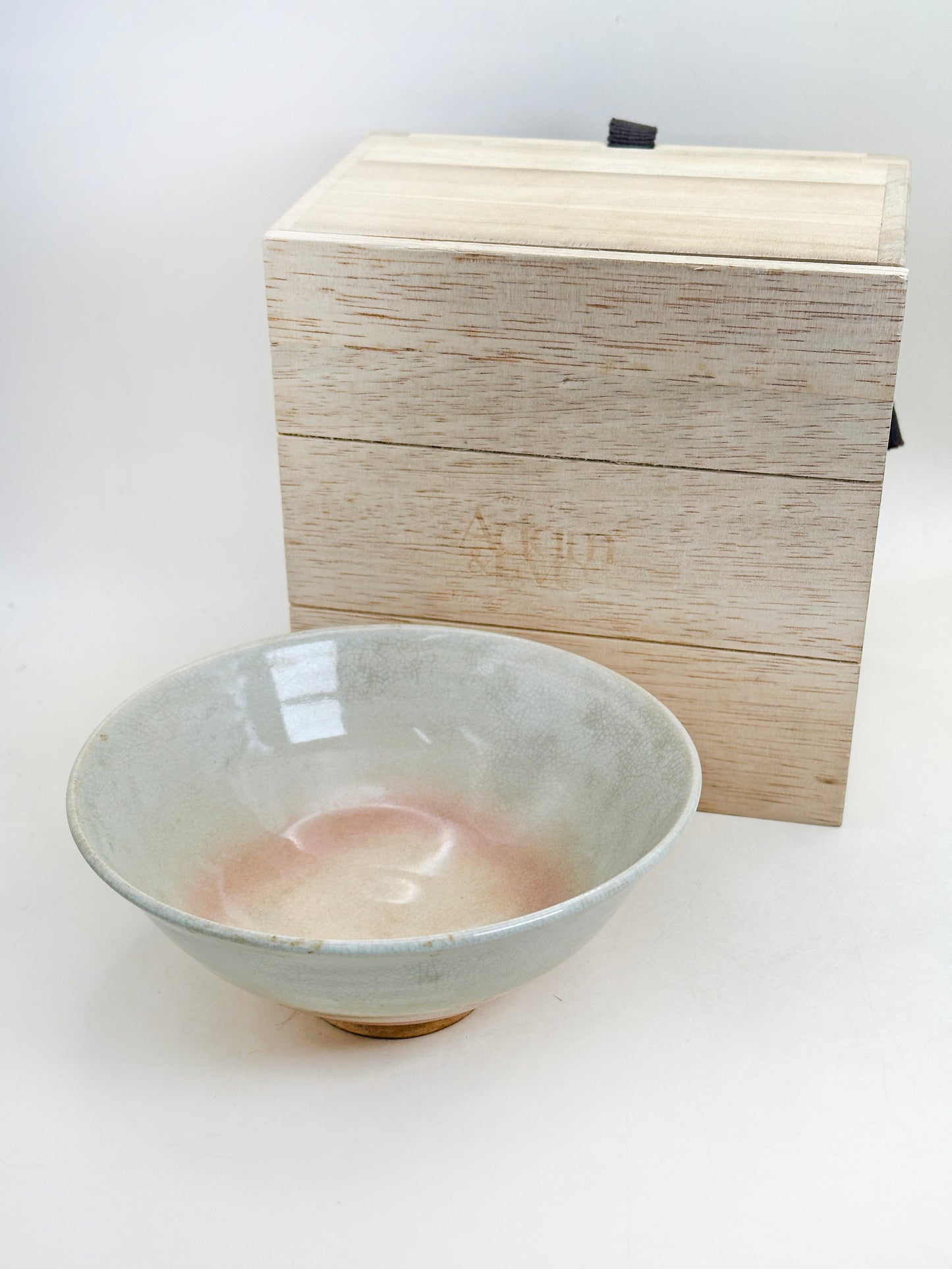 TC102 -  Hagi-yaki hirachawan match bowl 萩焼