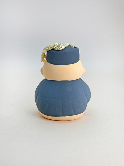 CB181 - Dorei Clay Bell - Matsuo Bashō 松尾芭蕉