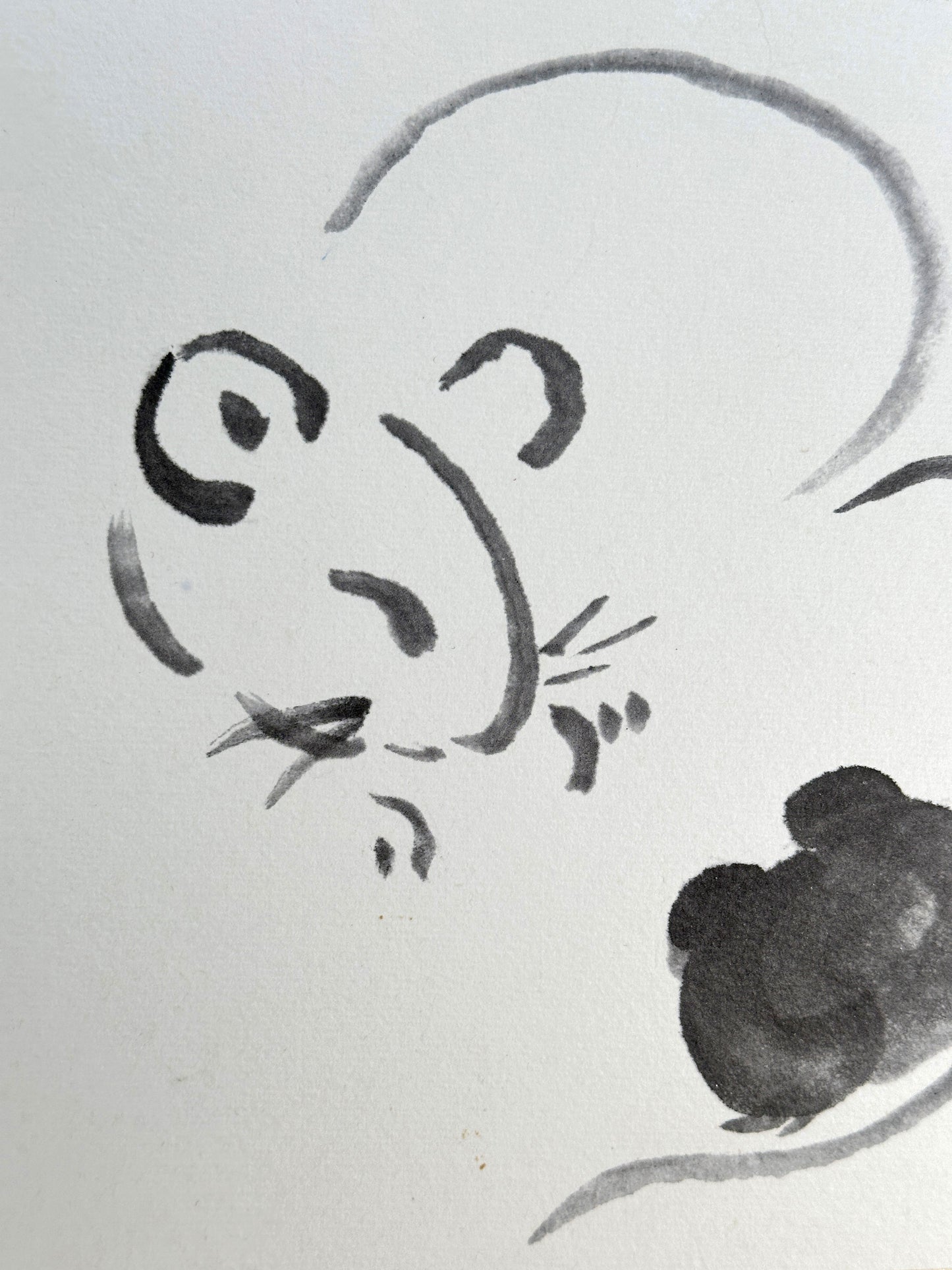 SHP242 - Shikishi Print of Zen phrase 愛語和顏