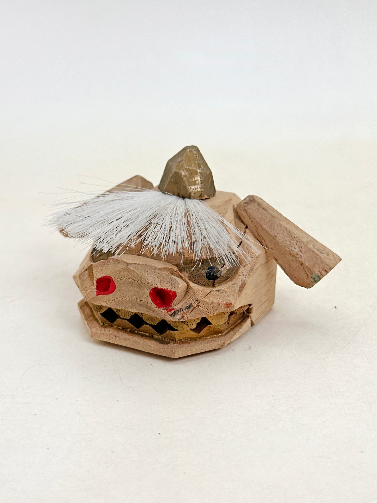 FT460 - Japan Vintage craft Kaga Shishigashira 加賀 獅子頭