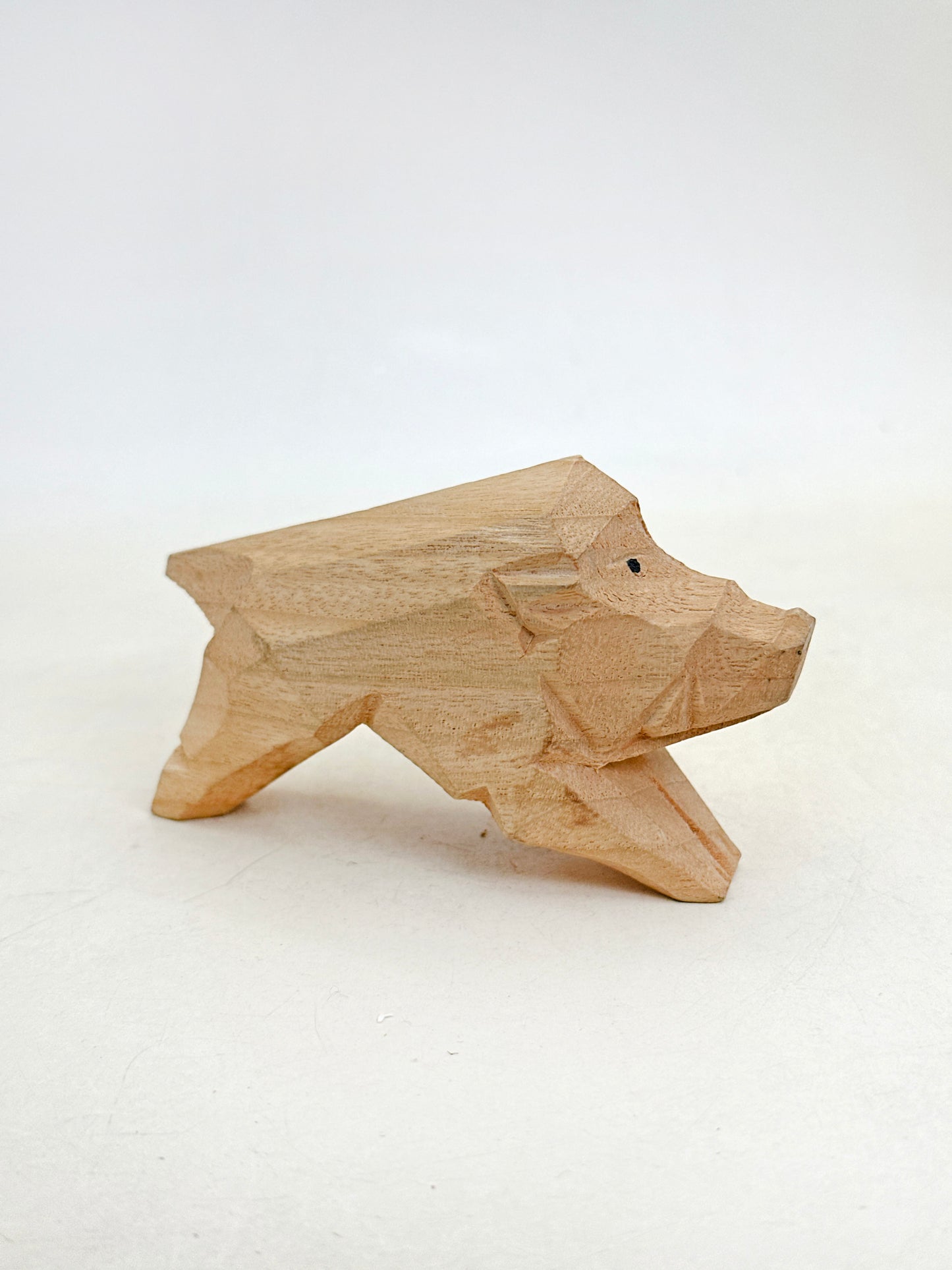 FT461 - Wood Carving Zodiac Boar Atsuta Jingū 熱田神宮