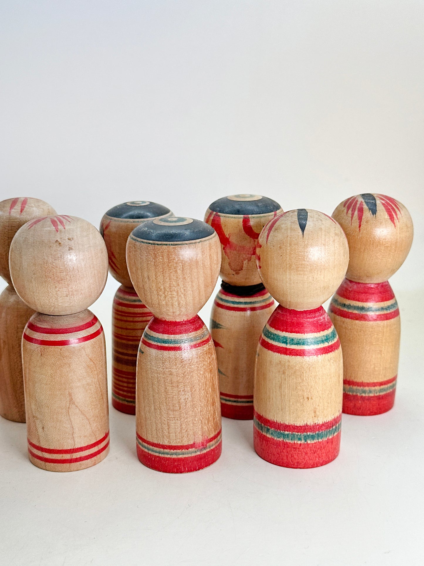 K10183 - Set de Kokeshi Tradicionales Dento 伝統こけし
