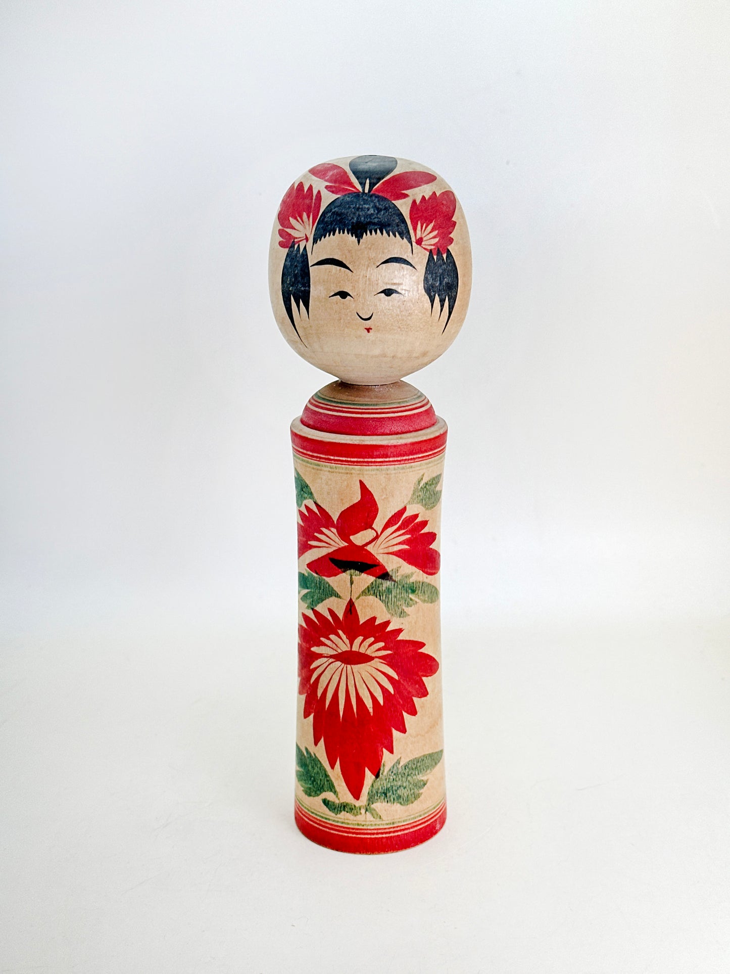 K20126 - Naruko Kokeshi by Jinji Okazaki 岡崎仁治