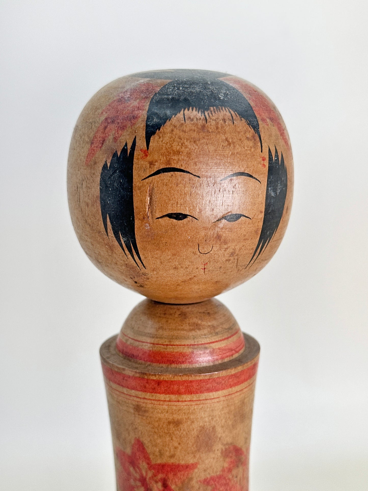K20127 - Naruko kokeshi by Mannojo Sakurai 桜井万之丞