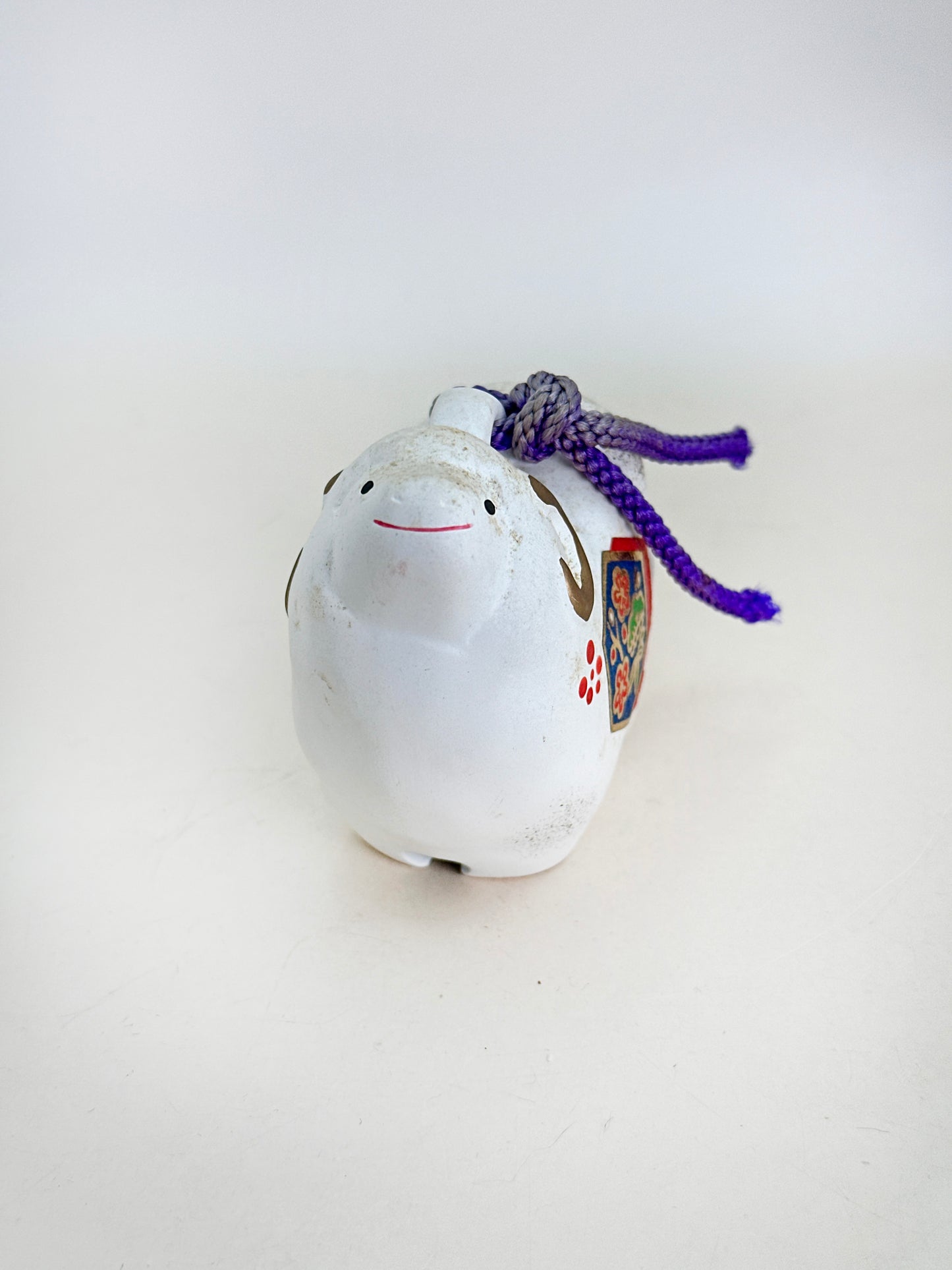 CB187 - Sheep Dorei Clay Bell by Shōfūgama 正風窯