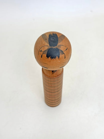 K15160 - Sosaku Kokeshi by Katase Kahei 片瀬快平