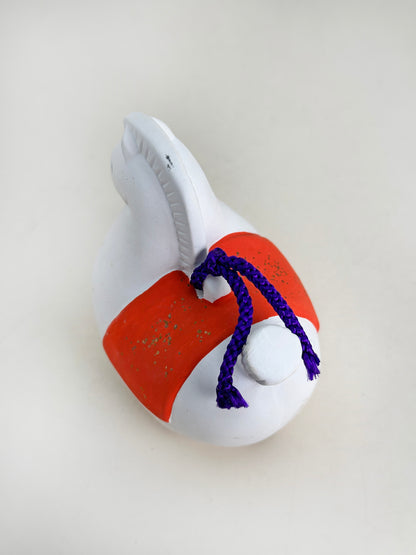 CB190 - Horse Dorei Clay Bell of Kogane Jinja 小金神社