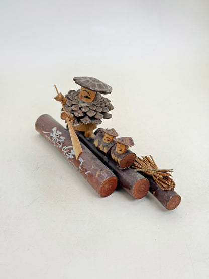 K15159 - Omiyage Kokeshi from  Hozugawa River 保津川