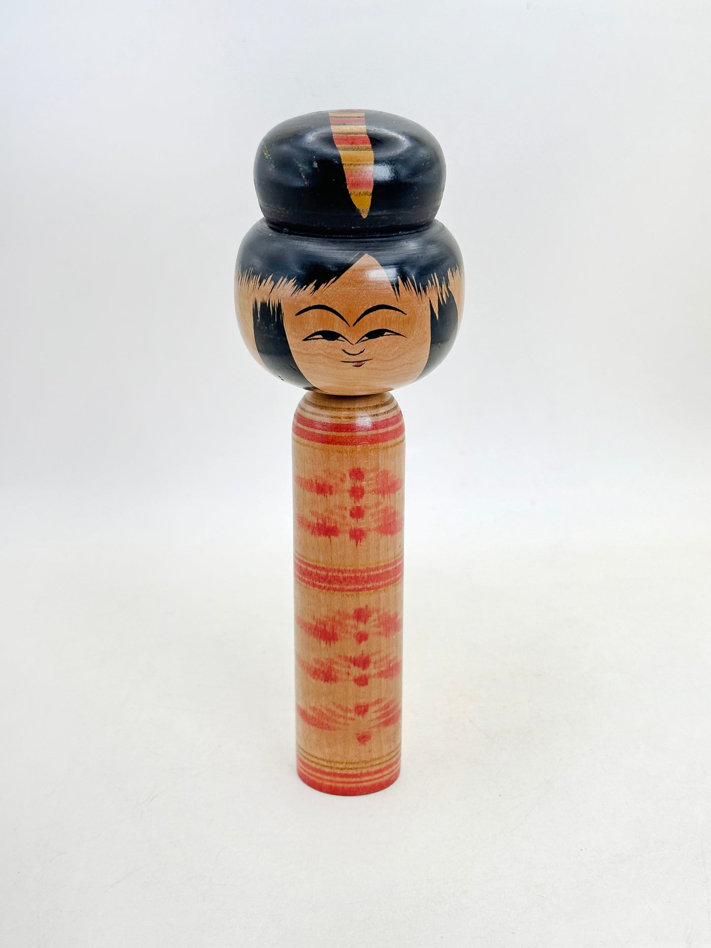 K18157 - Traditional Hijiori Kokeshi by Kobayashi Sadao 小林定雄