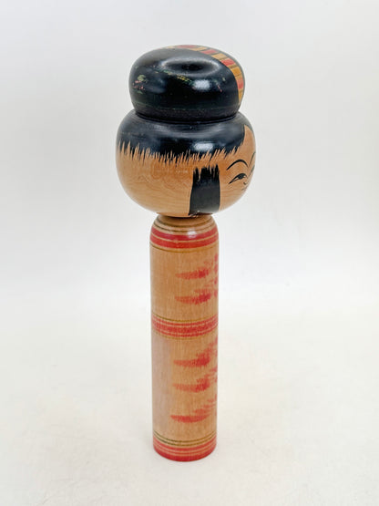 K18157 - Traditional Hijiori Kokeshi by Kobayashi Sadao 小林定雄
