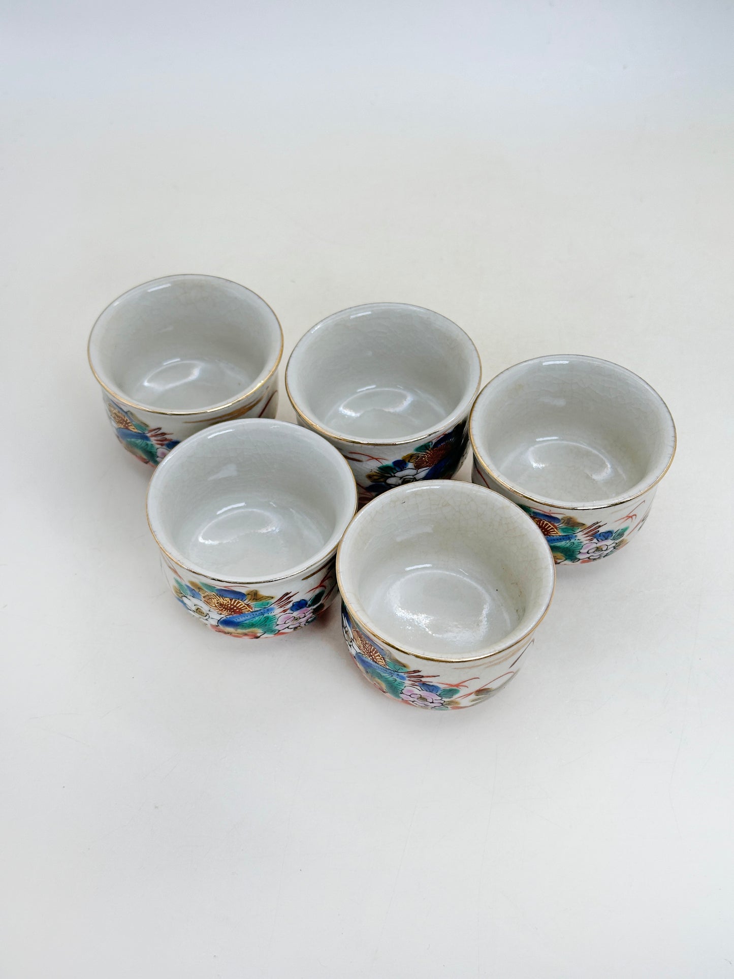 TB297 - Kutani-yaki cup set 九谷焼