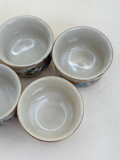 TB297 - Kutani-yaki cup set 九谷焼