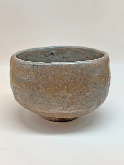 TC17 - Raku-yaki Matcha Bowl 楽焼 茶碗 – Grey Coral Glaze