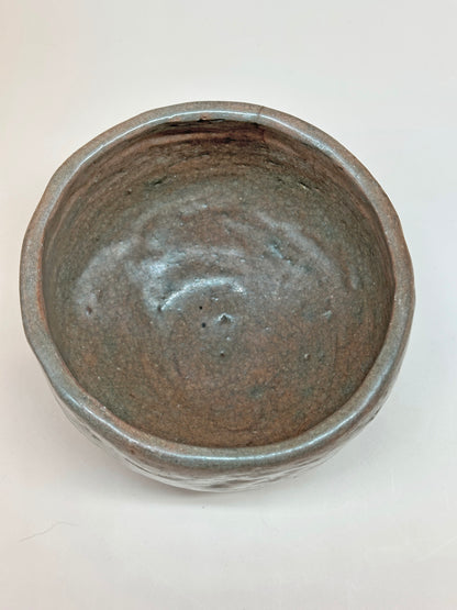 TC17 - Raku-yaki Matcha Bowl 楽焼 茶碗 – Grey Coral Glaze