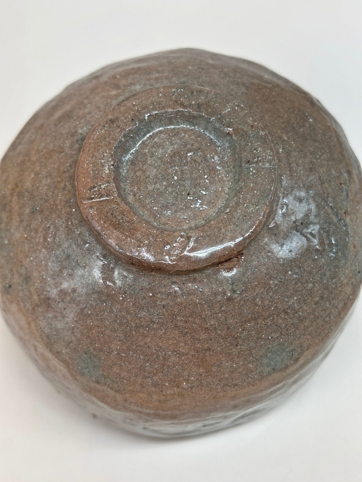 TC17 - Raku-yaki Matcha Bowl 楽焼 茶碗 – Grey Coral Glaze