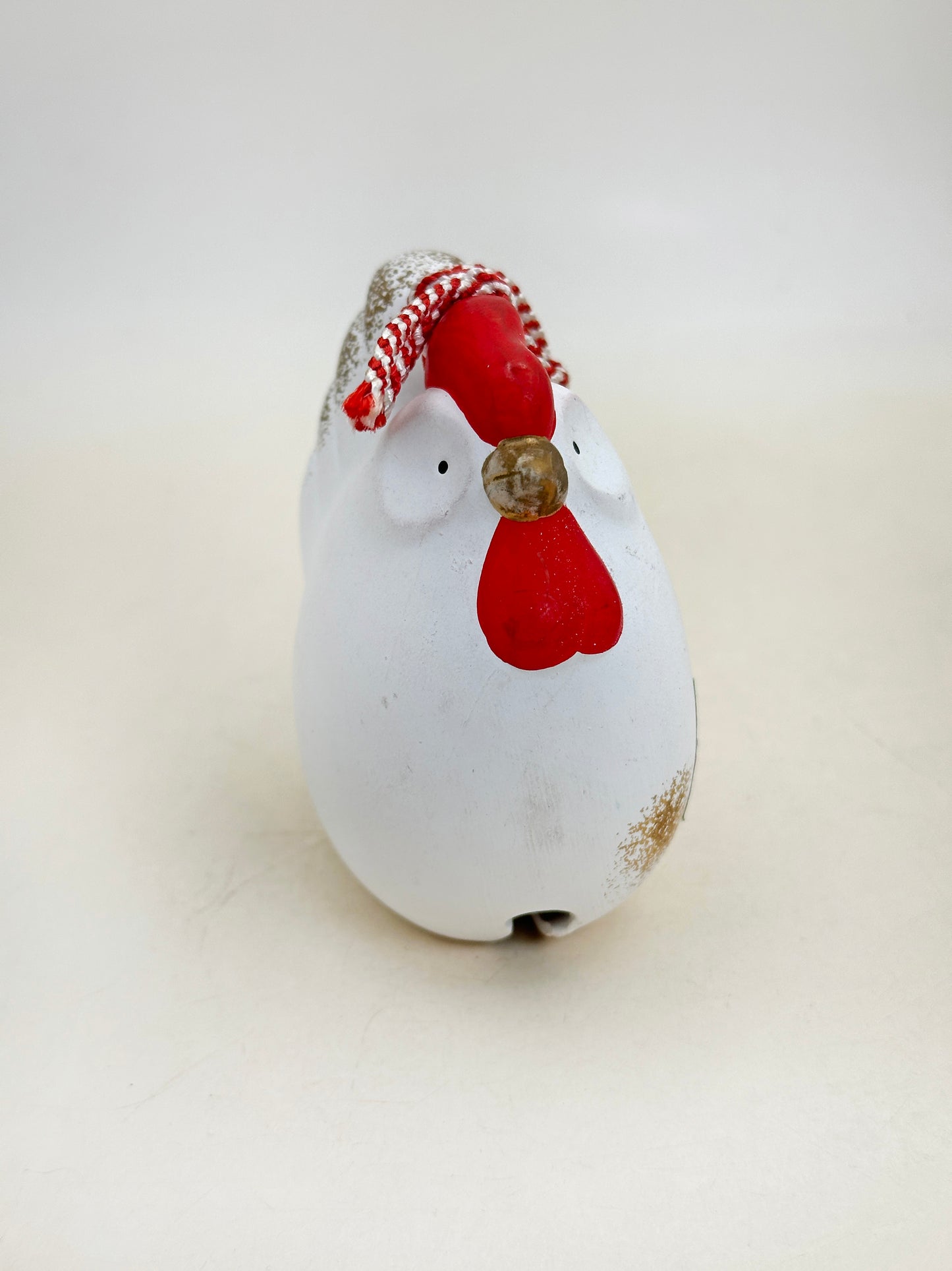 CB277 - Yakushigama Rooster Dorei Clay Bell 薬師窯