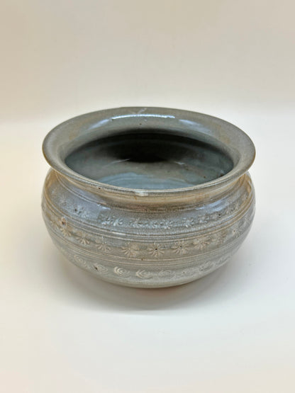 TC03 - Mishima-yaki Tea ceremony Kensui Waste-water bowl 建水