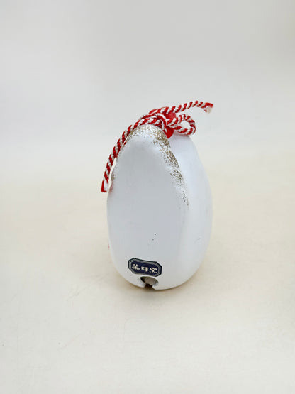 CB277 - Yakushigama Rooster Dorei Clay Bell 薬師窯