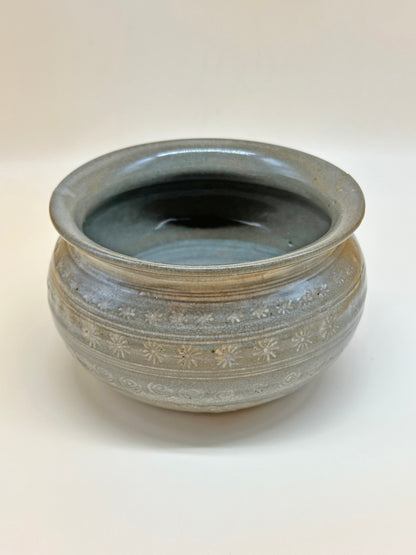 TC03 - Mishima-yaki Tea ceremony Kensui Waste-water bowl 建水