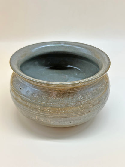 TC03 - Mishima-yaki Tea ceremony Kensui Waste-water bowl 建水