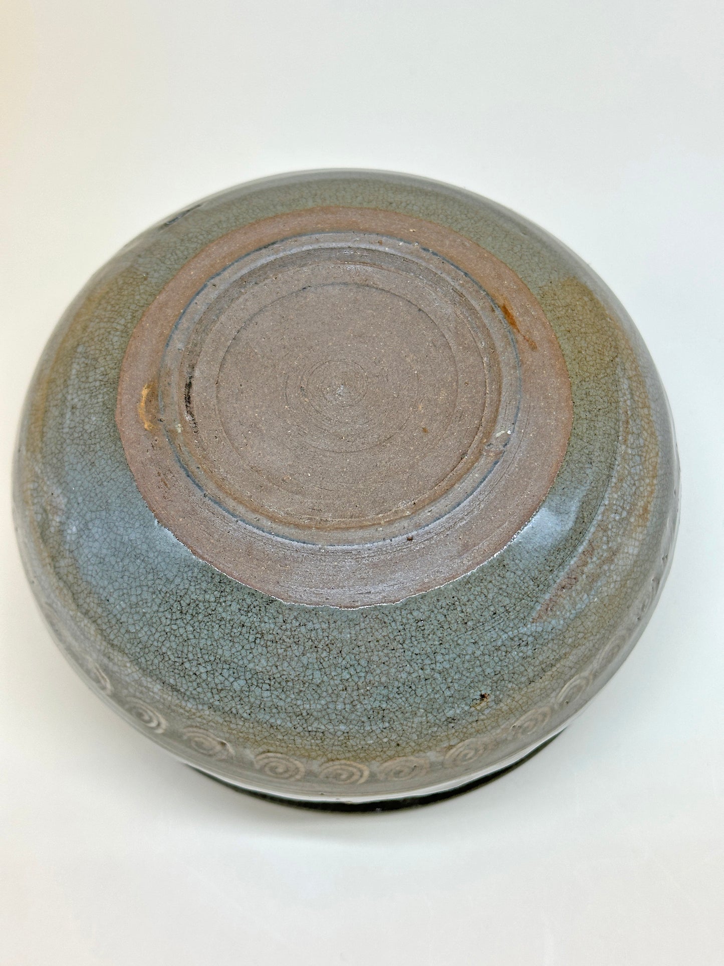 TC03 - Mishima-yaki Tea ceremony Kensui Waste-water bowl 建水