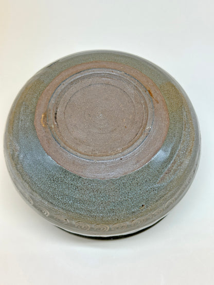 TC03 - Mishima-yaki Tea ceremony Kensui Waste-water bowl 建水